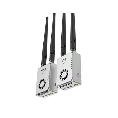 Transcepteur vidéo numérique V31 Technologies OFDM et MIMO avancées pour la liaison radio UAV avec une portée de 20 à 30 km (air au sol)