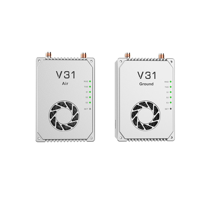 Transcepteur vidéo numérique V31 Technologies OFDM et MIMO avancées pour la liaison radio UAV avec une portée de 20 à 30 km (air au sol)