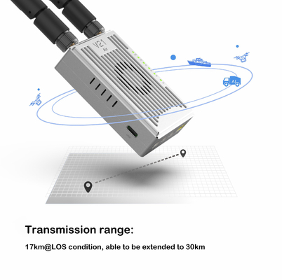 Liaison radio XT30 UAV, système de transmission vidéo OFDM MIMO 100g