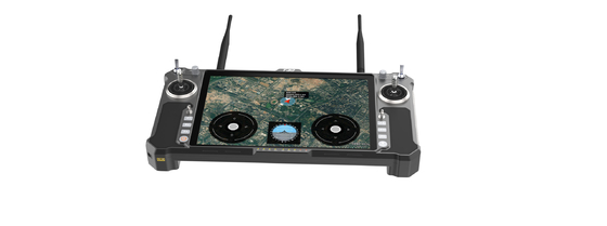 T30 tout en un GCS portatif est parfaitement adapté pour le suicide et les drones FPV avec écran tactile FHD de haute luminosité