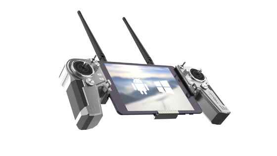 station de maîtrise des terrains de bourdon de 1.4GHz 2.4GHz, GCS portatif 1060g